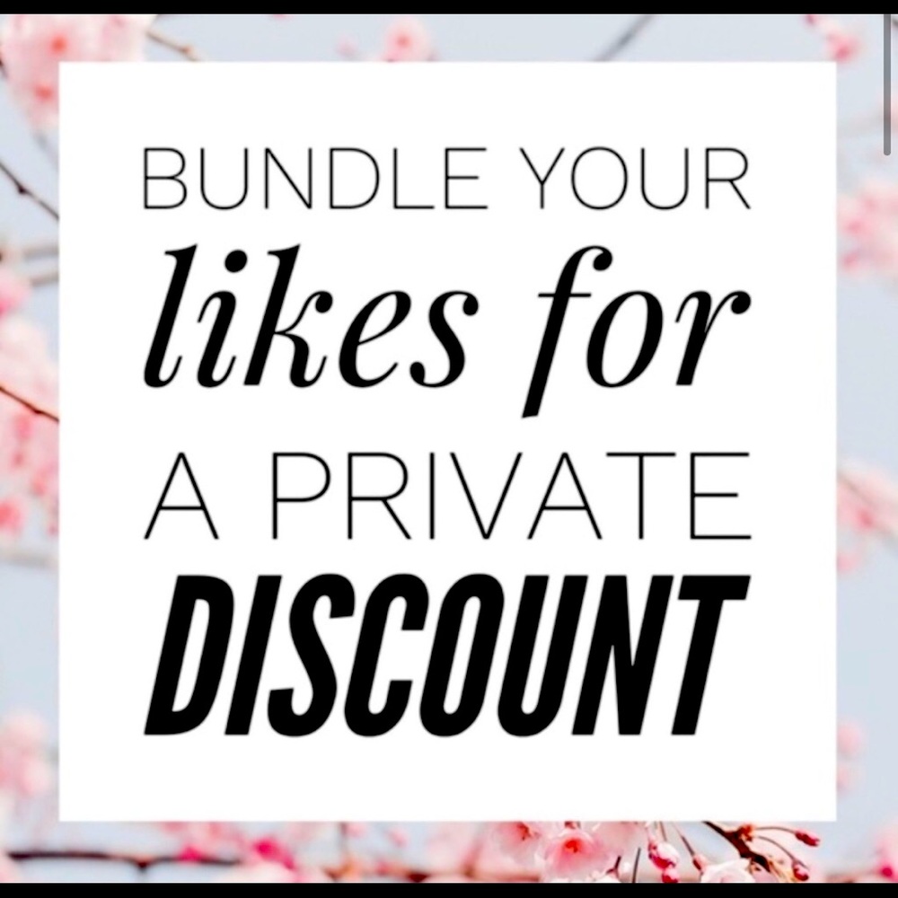 If you’re interested in any items, Bundle away!